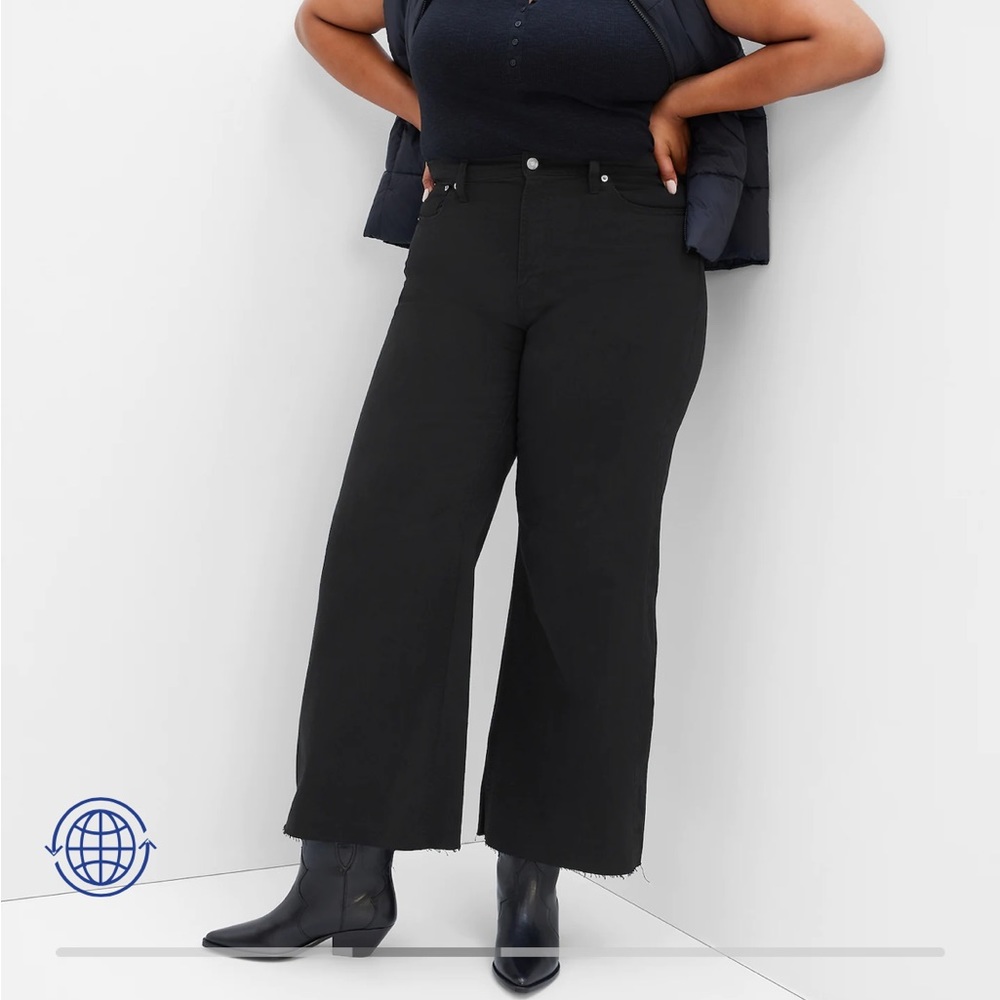 Gap High Rise Wide Leg Jeans